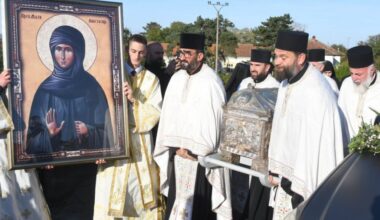 Na putu za Kraljevo mošti prepodobne Anastasije Srpske pristigle u manastir Žiču