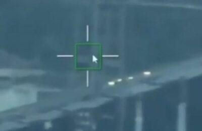 Nestao u vatrenoj lopti, dron zabeležio trenutak udara