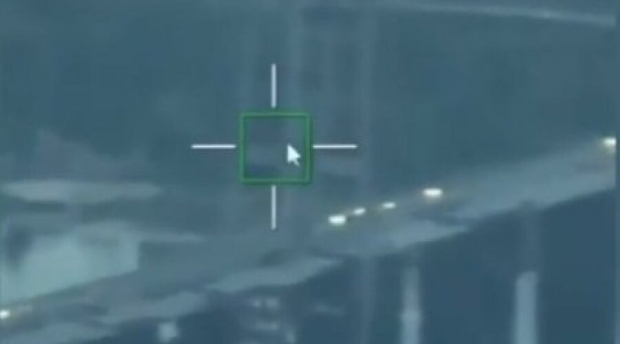 Nestao u vatrenoj lopti, dron zabeležio trenutak udara