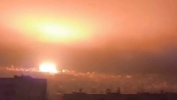 Гори огромна база Оружаних снага Украјине: Oружје које је коришћено против Русије разнето је у парампарчад! Гори огромна база Оружаних снага Украјине: Oружје које је коришћено против Русије разнето је у парампарчад!