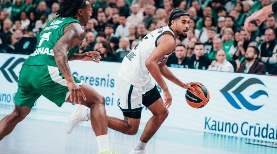 PARTIZAN PAO U LITVANIJI: Crno-beli se junački vratili iz ponora, ali je Žalgiris zadržao prednost i upisao trijumf! (VIDEO)