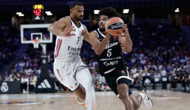 PARTIZAN PAO U MADRIDU: Crno-beli doživeli prvi poraz u Evroligi, Real slavio posle velike borbe i dramatičnog preokreta! (VIDEO)