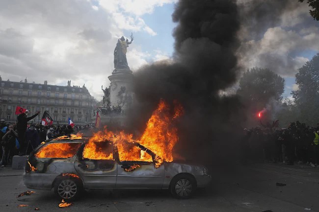 Pariska tužiteljka: Oko 300 uhapšenih na protestima izvedeno pred sudiju