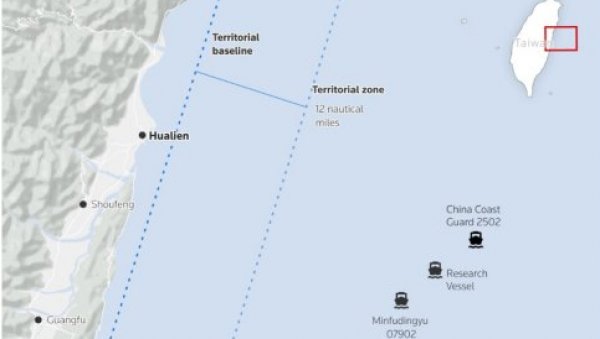 ОТКРИВЕНА ТАЈНА ОПЕРАЦИЈА У МОРЕУЗУ: Кинески полицијски брод први пут уочен - војска у пуној приправности ОТКРИВЕНА ТАЈНА ОПЕРАЦИЈА У МОРЕУЗУ: Кинески полицијски брод први пут уочен - војска у пуној приправности