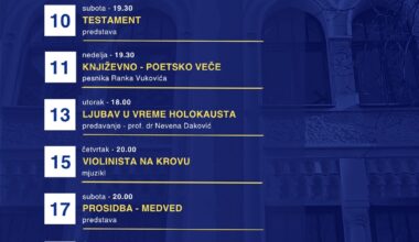 Predstava „Testament“ otvara novu pozorišnu sezonu, a „Violinista na krovu“ vraća se na repertoar | Srpska dijaspora
