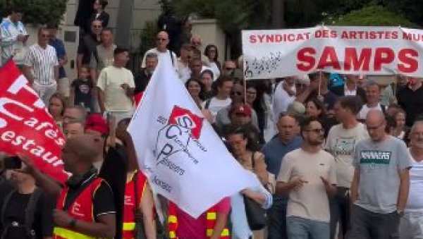 ПРОТЕСТИ И У МОНАКУ: Преко хиљаду радника изашло на улице (ВИДЕО)