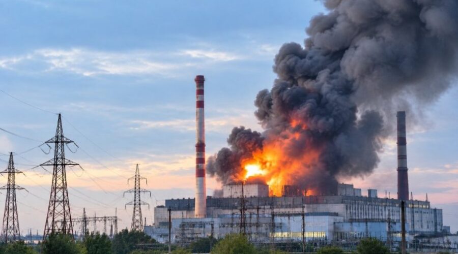 Ruske snage masovno granatirale termoelektranu ukrajinske energetske kompanije