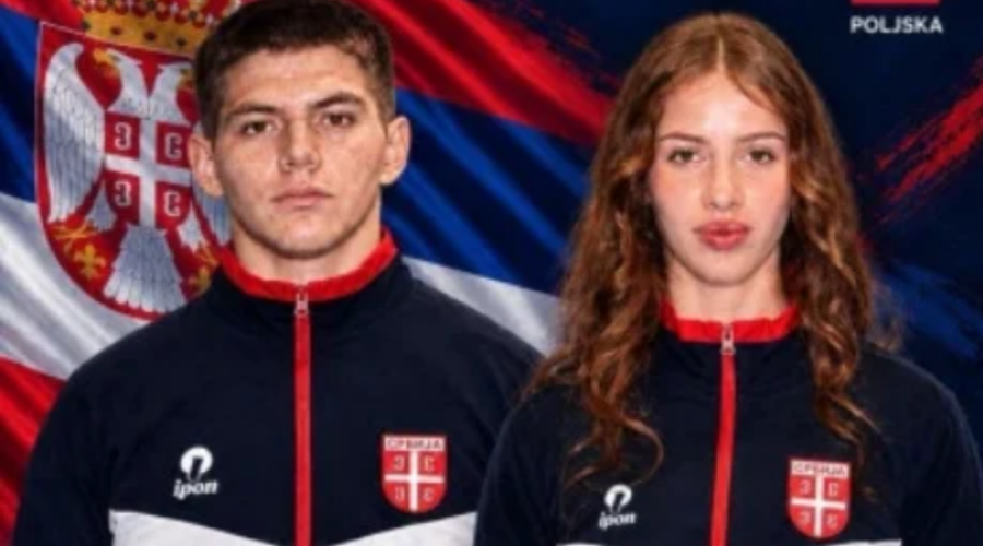 SRPSKI KARATISTI MEĐU NAJBOLJIMA NA SVETU: Matea i Sergej predstavljaju našu zemlju na velikom takmičenju u Poljskoj!