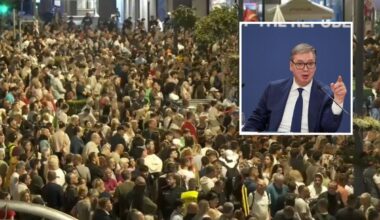 STUDENTI OKUPILI VIŠE LJUDI U NIŠU NEGO VUČIĆ U BEOGRADU: Arhiv javnih skupova izneo podatak koliko je bilo prisutnih juče u Nišu! (VIDEO)