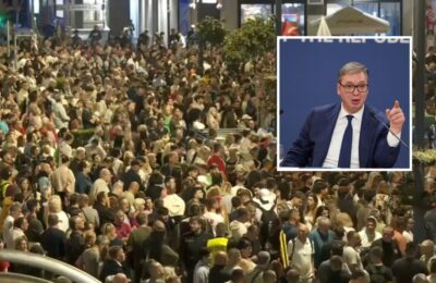 STUDENTI OKUPILI VIŠE LJUDI U NIŠU NEGO VUČIĆ U BEOGRADU: Arhiv javnih skupova izneo podatak koliko je bilo prisutnih juče u Nišu! (VIDEO)