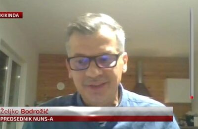 SVE VEĆI PRITISAK ZA ISTRAŽIVAČKO NOVINARSTVO: Predsednik NUNS-a Bodrožić o pretnjama novinarima RADAR-a!