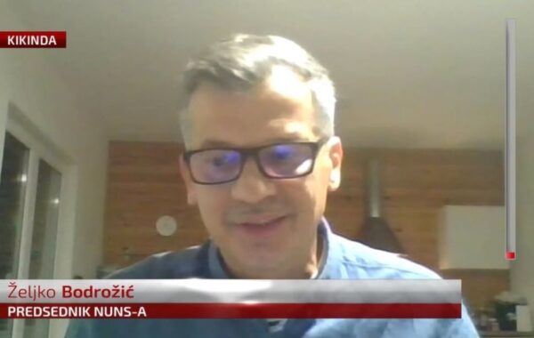 SVE VEĆI PRITISAK ZA ISTRAŽIVAČKO NOVINARSTVO: Predsednik NUNS-a Bodrožić o pretnjama novinarima RADAR-a!