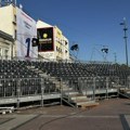 Šatori, tribine, funkcioneri i policija: Centar Niša se priprema za dolazak Vučića