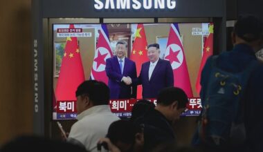Severnokorejski lider Kim Džong Un u poseti Kini