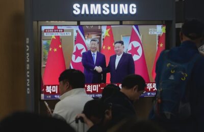 Severnokorejski lider Kim Džong Un u poseti Kini