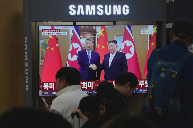 Severnokorejski lider Kim Džong Un u poseti Kini