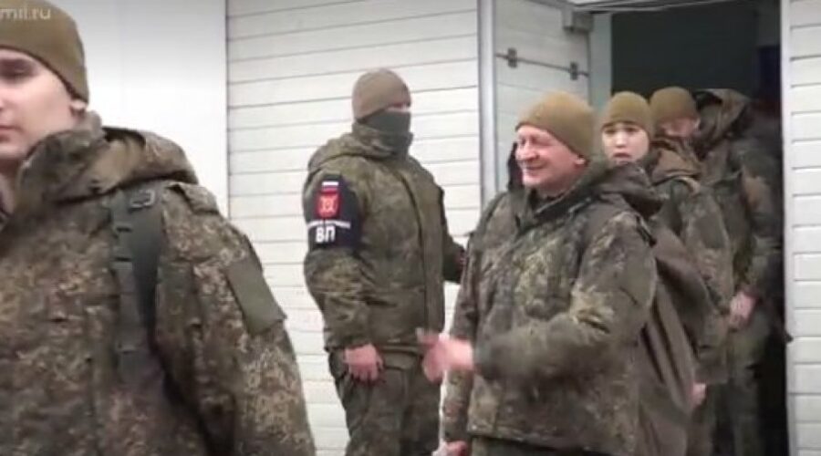 Snimak ruskih vojnika vraćenih iz ukrainskog zarobljeništva
