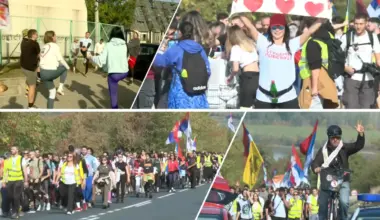 Studenti pešače ka Beogradu: “Pozdravljali nas vozači kamiona sa nalepnicama Srbija pobeđuje”
