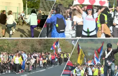 Studenti pešače ka Beogradu: “Pozdravljali nas vozači kamiona sa nalepnicama Srbija pobeđuje”