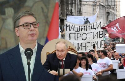 TAJMS O SITUACIJI U SRBIJI: Vučić se oslanja na batinaše, kontrolu medija i Putina, ali mu studenti prete porazom!