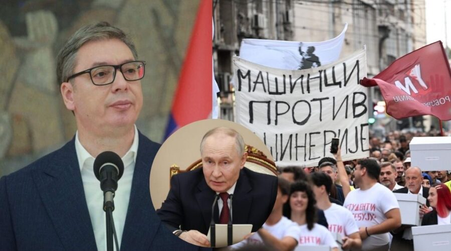 TAJMS O SITUACIJI U SRBIJI: Vučić se oslanja na batinaše, kontrolu medija i Putina, ali mu studenti prete porazom!
