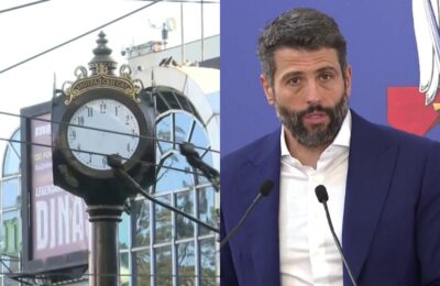 TERAZIJE NA TERAZIJAMA, A SADA SAT BEZ KAZALJKI: Šapićevo „remek-delo“ na Trgu republike plaćeno 100.000 evra javnim novcem!