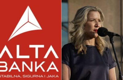 TUŽITELJKA BOJANA SAVOVIĆ: „Alta banka služila otprilike za pranje nelegalnog novca ove države, u TOK-u otvoren predmet!“