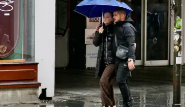 U Srbiji danas oblačno s kišom