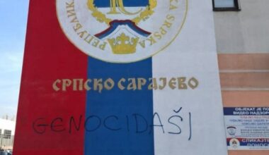 Uklonjen uvredljivi grafit sa murala u Istočnom Novom Sarajevu