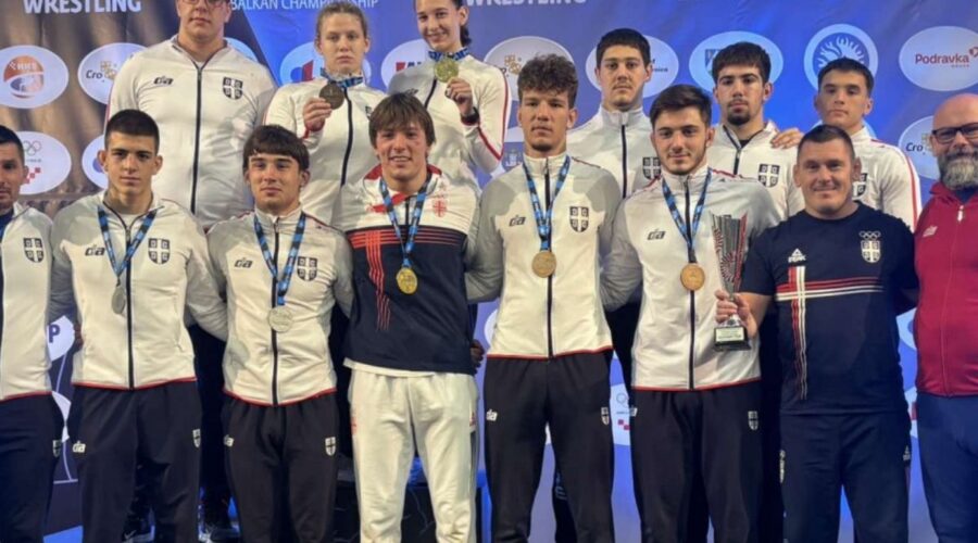 VELIKI USPEH SRPSKOG RVANJA: Naši mladi rvači osvojili čak 17 medalja na Balkanskom prvenstvu!