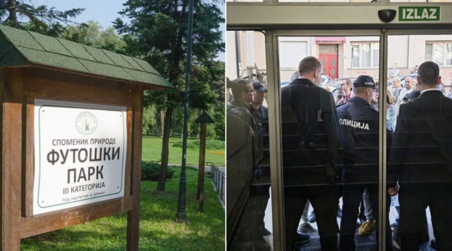 VLAST POD ZAŠTITOM POLICIJE RASPRODAJE NOVI SAD: Zemljište kod Futoškog parka dali tajkunu za 870 miliona dinara! (VIDEO)