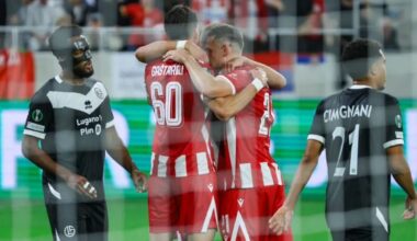 ZVEZDA PALA U LUGANU: Crveno-beli ispustili prednost u finišu i porazom započeli Ligu konferencija! (VIDEO)