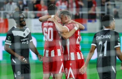ZVEZDA PALA U LUGANU: Crveno-beli ispustili prednost u finišu i porazom započeli Ligu konferencija! (VIDEO)