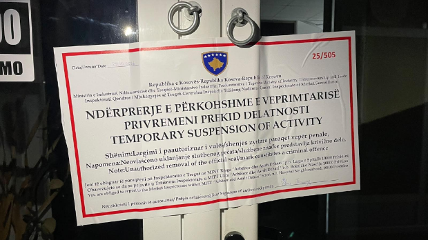 Zatvoreno više ugostiteljskih objekata u severnom delu Kosovske Mitrovice