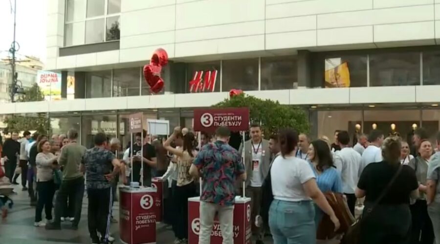 „RASKRŠĆE – BIRAMO ZAJEDNO“ studenti pozvali građane na skup u Nišu
