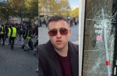 „U PARIZU OPSADNO STANJE“: Srpski influenser u centru masovnih demonstracija u Francuskoj, radnje pokradene, a haos svuda na ulicama! (VIDEO)